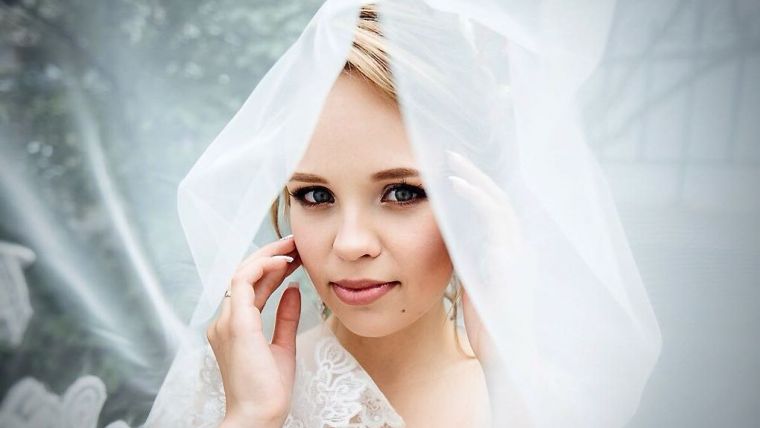 Свадебная прическа и макияж Минск